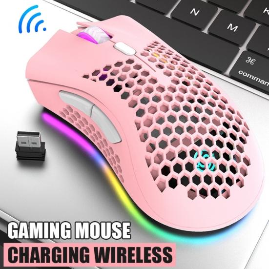 Беспроводная USB-аккумуляторная игровая мышь с RGB-подсветкой 1600 точек на дюйм для ПК/ноутбука
Беспроводная USB-аккумуляторная игровая мышь с RGB-подсветкой 1600 точек на дюйм для ПК/ноутбука