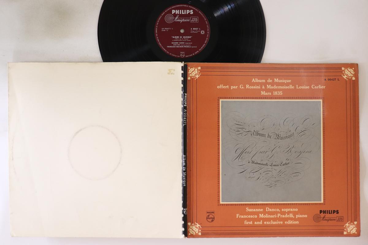 LP Record SUZANNE DANCO FRANCESCO MOLINARIP Album De Musique Offert Par G. Ro A00427L PHILIPS Holland Classical Used
LP Record SUZANNE DANCO FRANCESCO MOLINARIP Album De Musique Offert Par G. Ro A00427L PHILIPS Holland Classical Used