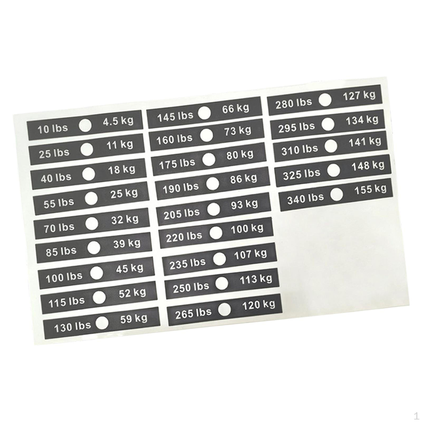 Наклейки для вагових стовпів, Наклейки-блоки, Силові тренування 11.8cmx1.9cm
Наклейки для вагових стовпів, Наклейки-блоки, Силові тренування 11.8cmx1.9cm