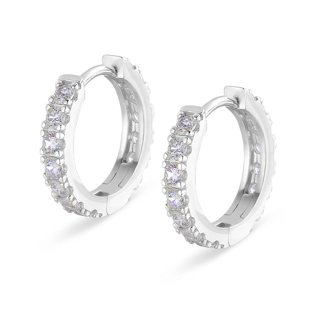 Hoop 925 Hypoallergenic to Both 14k Gold Round CZ Diamond Present KRKC&CO Earrings, 15mm, Men s Earrings, Women s, Silver, Metals, Ears, Zirconia,
Hoop 925 Hypoallergenic to Both 14k Gold Round CZ Diamond Present KRKC&CO Earrings, 15mm, Men s Earrings, Women s, Silver, Metals, Ears, Zirconia,