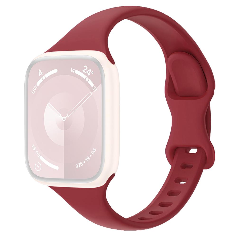 Для Apple Watch 10 46 мм/Ultra 2/Ultra 49 мм/9 8 7 45 мм/SE (2023) SE (2022) SE 6 5 4 44мм/3 2 1 42мм Силиконовый ремешок для часов Wine Red
Для Apple Watch 10 46 мм/Ultra 2/Ultra 49 мм/9 8 7 45 мм/SE (2023) SE (2022) SE 6 5 4 44мм/3 2 1 42мм Силиконовый ремешок для часов Wine Red