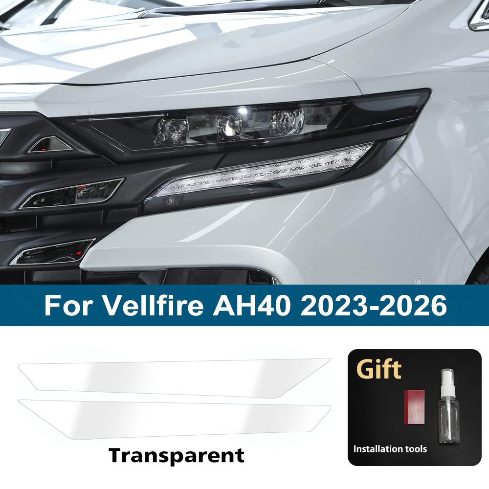 For Toyota Vellfire AH40 2026-2026 Smoke Black Pre Cut Car Headlight Protective Film Anti-Scratch High-Gloss Vinyl Wrap Film For Vellfire CLR
For Toyota Vellfire AH40 2026-2026 Smoke Black Pre Cut Car Headlight Protective Film Anti-Scratch High-Gloss Vinyl Wrap Film For Vellfire CLR