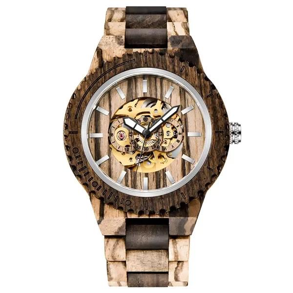 Top Brand Men s Watch Wood Mechanical Watches Adjustable Band Timepieces Clock Reloj De Madera for Bussiness Men Gifts кавовий
Top Brand Men s Watch Wood Mechanical Watches Adjustable Band Timepieces Clock Reloj De Madera for Bussiness Men Gifts кавовий