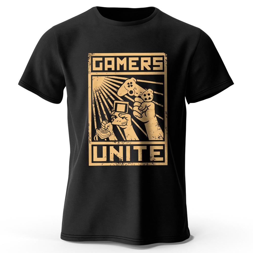 Мужская футболка с принтом Gamers Unite Хлопок Оверсайз Игровые графические футболки для женщин Летние топы Киберспорт Уличная одежда S чёрный
Мужская футболка с принтом Gamers Unite Хлопок Оверсайз Игровые графические футболки для женщин Летние топы Киберспорт Уличная одежда S чёрный