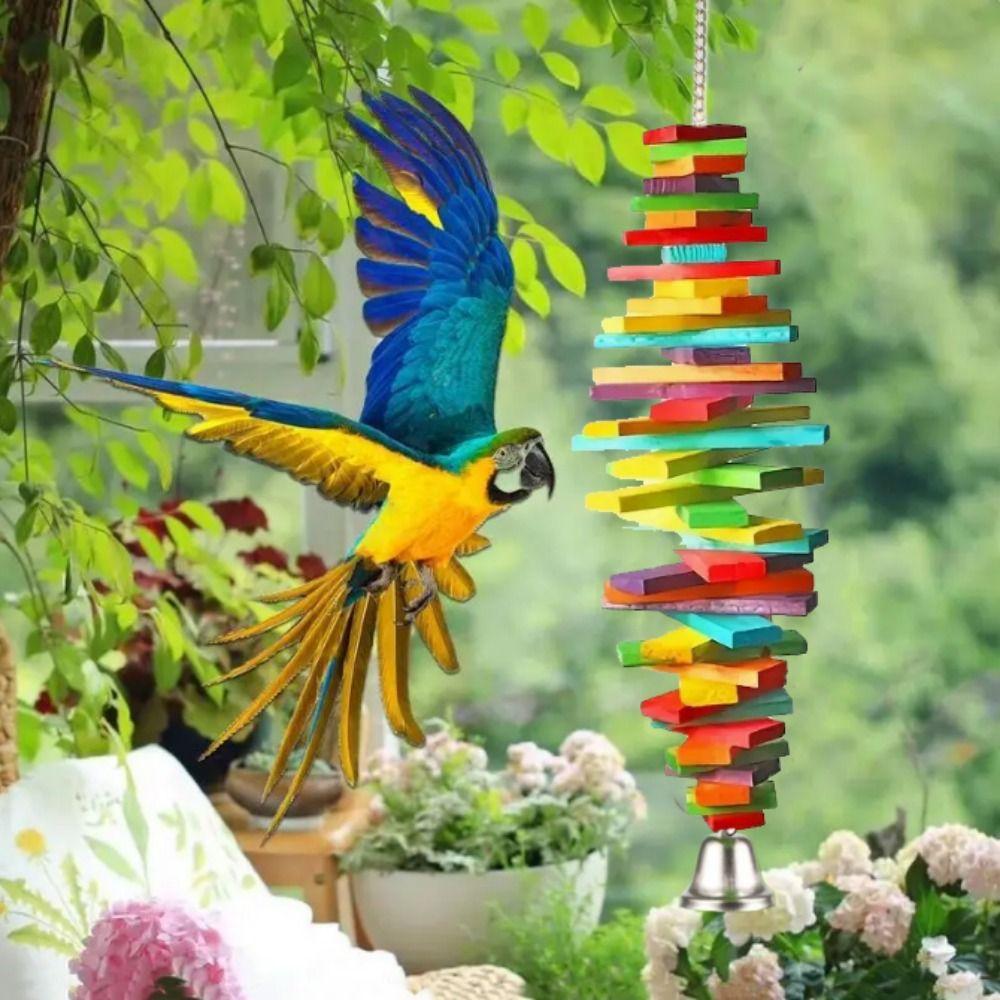 Hanging Parrot Teeth Grinding Toy Bite Resistant Hanging Parrot Biting Toys Relieve Boredom colorful
Hanging Parrot Teeth Grinding Toy Bite Resistant Hanging Parrot Biting Toys Relieve Boredom colorful