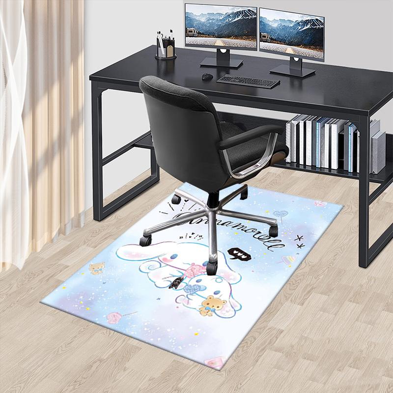 Cinnamoroll Anime Cartoon Design Office Chair Mat Non-Slip Carpet Suitable for Home Decor, Living Room, Bedroom, Game Room, and Dormitory - Festival G 60cm by 90cm
Cinnamoroll Anime Cartoon Design Office Chair Mat Non-Slip Carpet Suitable for Home Decor, Living Room, Bedroom, Game Room, and Dormitory - Festival G 60cm by 90cm