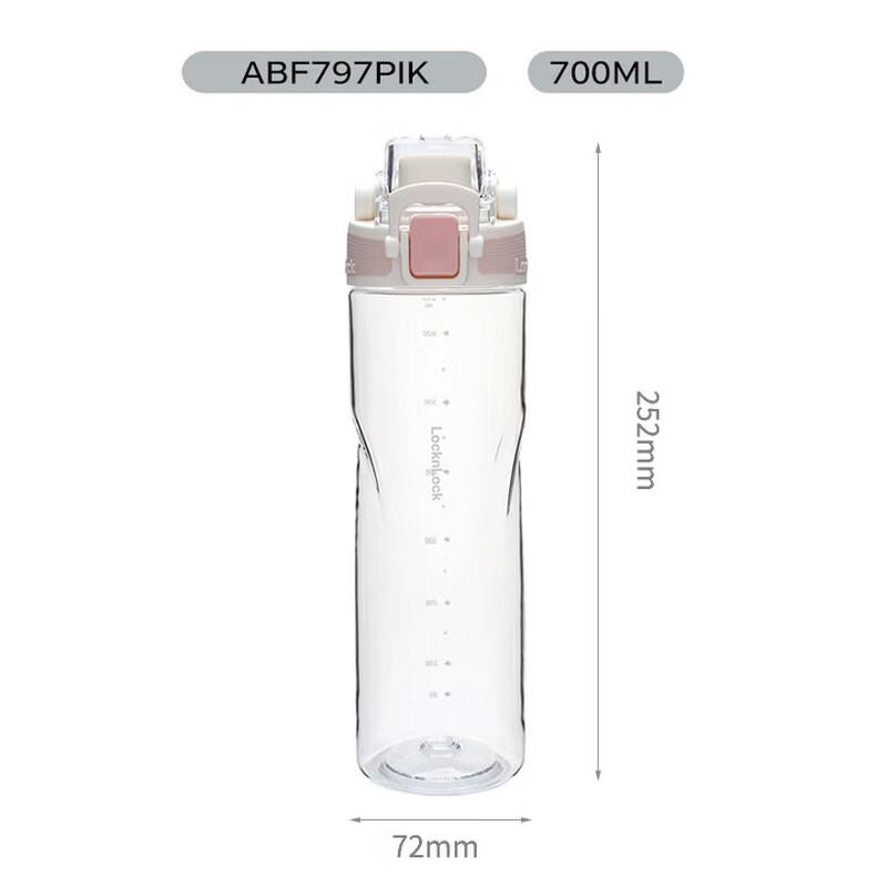 LOCK&LOCK Mermaid Line Plastic Sports Water Bottle
LOCK&LOCK Mermaid Line Plastic Sports Water Bottle