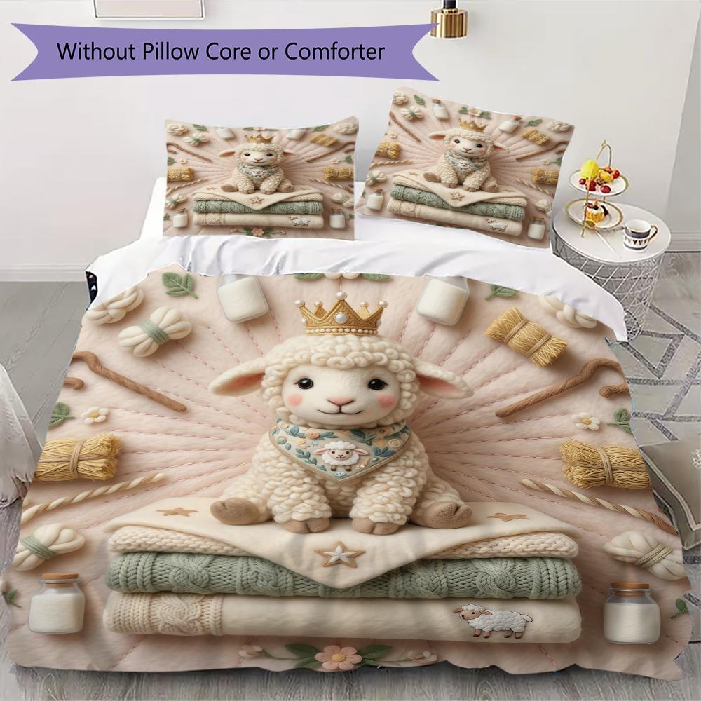 Cute animals Pattern Bedding uilt Set uilt Cover Pillowcase Home Decoration Birthday Gift (1 * duvet cover + 23 * pillowcase without core) 135x200cm
Cute animals Pattern Bedding uilt Set uilt Cover Pillowcase Home Decoration Birthday Gift (1 * duvet cover + 23 * pillowcase without core) 135x200cm