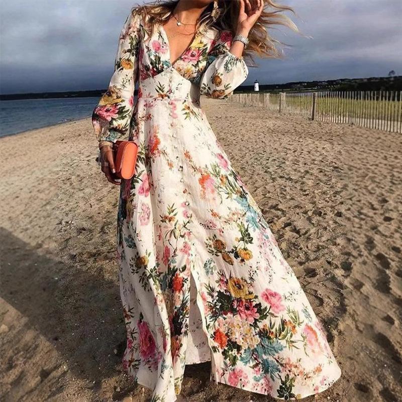 2 dresses wish deep long sleeve print dress S
2 dresses wish deep long sleeve print dress S