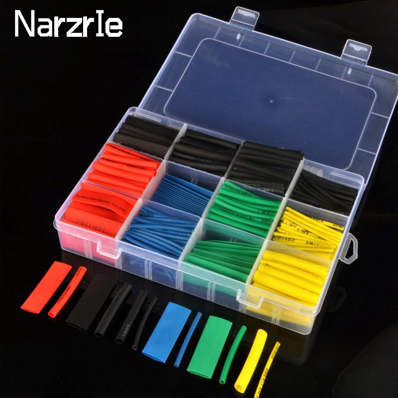 164pcs/530pcs Heat Shrink Tubing Tube Wire Insulation Sleeving Kit Car Electrical Shrinkable Cable Wrap Set Assorted Polyolefin
164pcs/530pcs Heat Shrink Tubing Tube Wire Insulation Sleeving Kit Car Electrical Shrinkable Cable Wrap Set Assorted Polyolefin