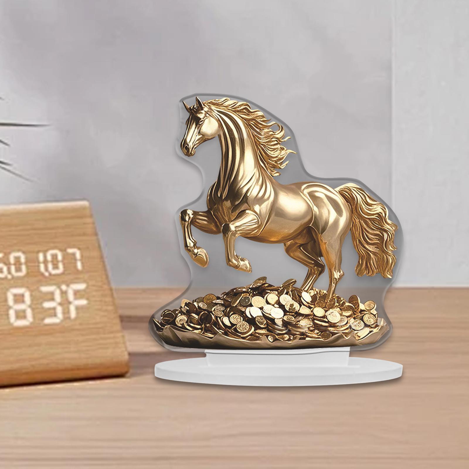 Acrylic Horse Decor 2D Flat Sign DIY Ornament for Cabinet Holiday Businesses золотий
Acrylic Horse Decor 2D Flat Sign DIY Ornament for Cabinet Holiday Businesses золотий