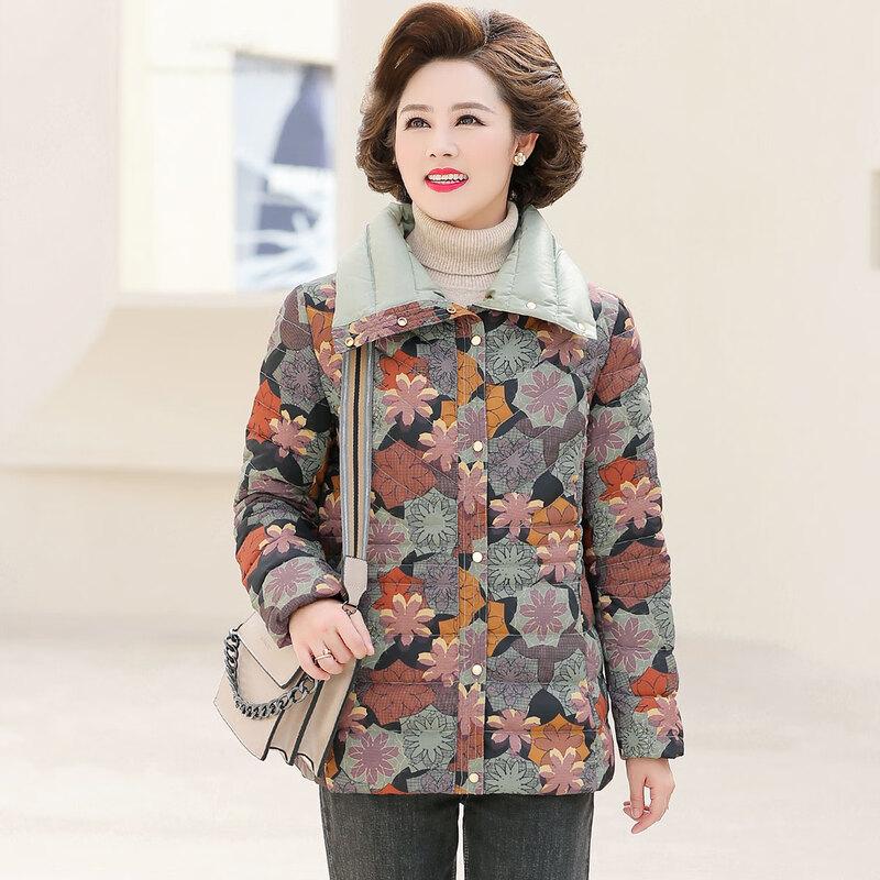 JIANHU Middle-Aged Women s Floral Print Winter Down Jacket 3XL
JIANHU Middle-Aged Women s Floral Print Winter Down Jacket 3XL