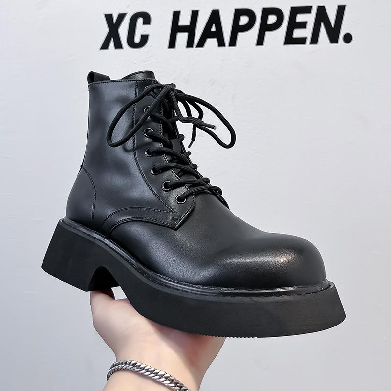 Модный дизайнер Бренд Интервью Бизнес Короткие ботинки Мужская натуральная кожа Повседневная обувь Толстая подошва Шнуровка Мужские рабочие ботинки Модный 44
Модный дизайнер Бренд Интервью Бизнес Короткие ботинки Мужская натуральная кожа Повседневная обувь Толстая подошва Шнуровка Мужские рабочие ботинки Модный 44