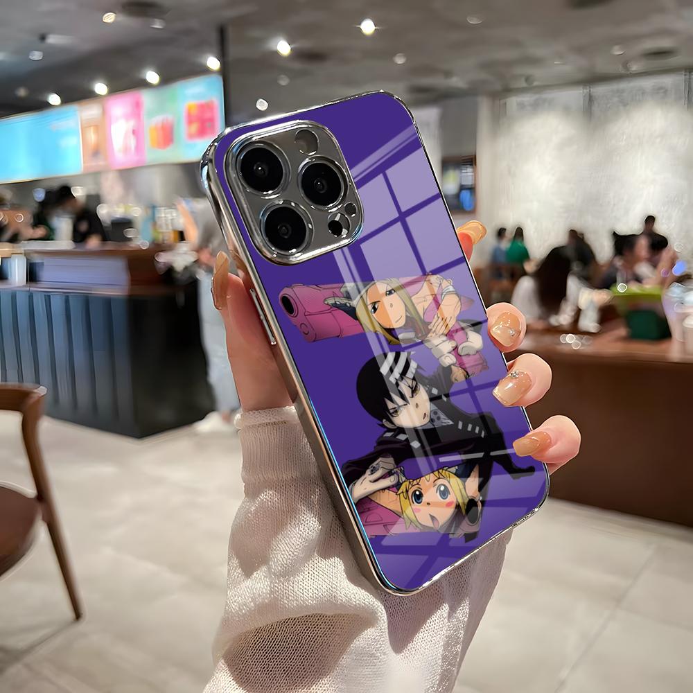 Cool Fashion S-Soul Eater Phone Case For IPhone 17 Pro Max 15 Pro 16 14 Plus 12 13 Mini 11 Pro Shockproof Electroplated Glass C iPhone 11
Cool Fashion S-Soul Eater Phone Case For IPhone 17 Pro Max 15 Pro 16 14 Plus 12 13 Mini 11 Pro Shockproof Electroplated Glass C iPhone 11
