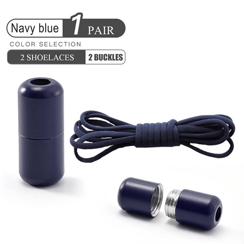 Elastic No Tie Shoelaces Semicircle Shoe Laces for Kids and Adult Sneakers Shoelace Quick Lazy Metal Lock Laces Accessories темно-синього кольору
Elastic No Tie Shoelaces Semicircle Shoe Laces for Kids and Adult Sneakers Shoelace Quick Lazy Metal Lock Laces Accessories темно-синього кольору