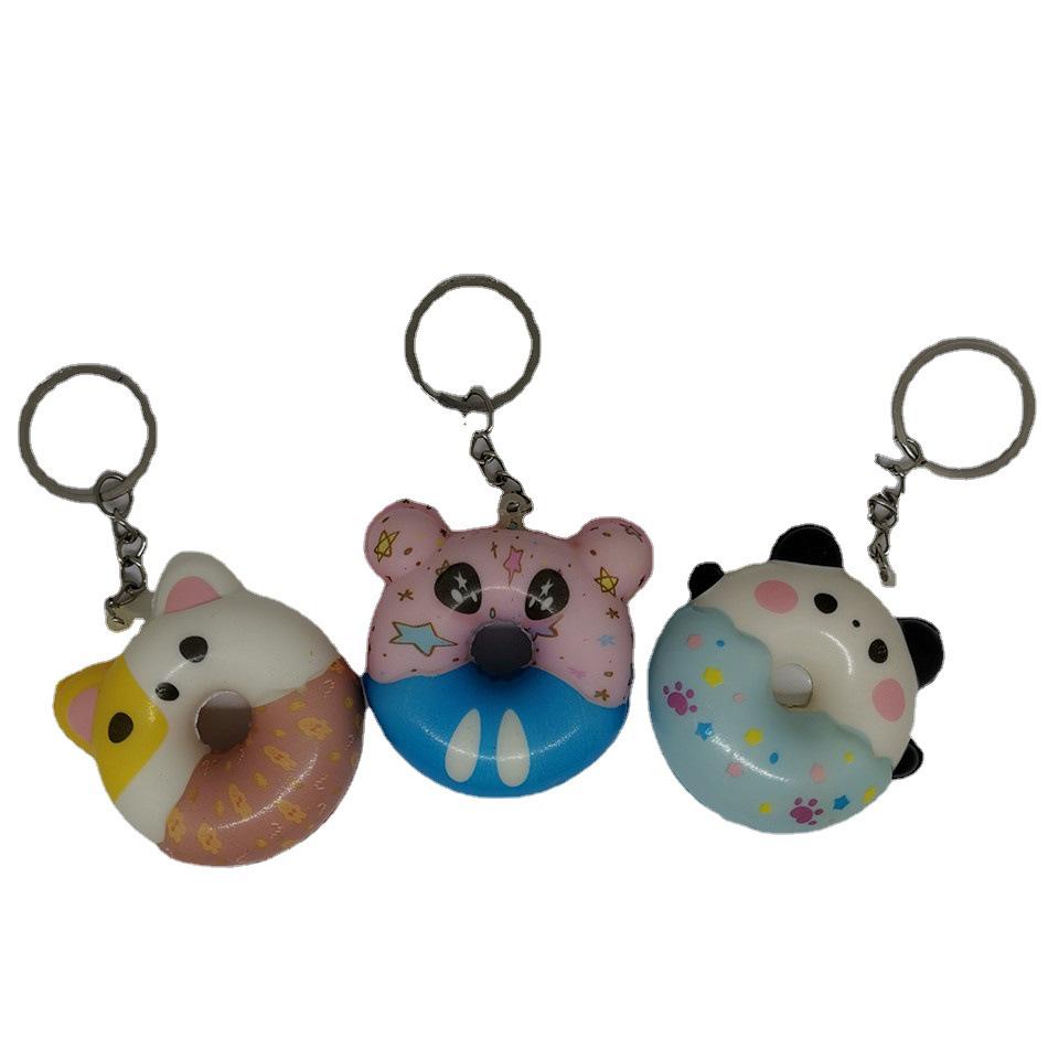 Мультяшный кулон-брелок в виде пончика - SquishyPU медленно восстанавливающий форму, подарок, игрушка Polyurethane
Мультяшный кулон-брелок в виде пончика - SquishyPU медленно восстанавливающий форму, подарок, игрушка Polyurethane