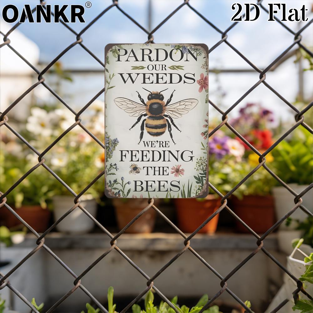 Vintage Garden Fence Decor Poster Metal Tin Sign Ideal Gift x Inch Bee Feeding Metal Signs for Farm Wall Decor Accessories 20x30cm
Vintage Garden Fence Decor Poster Metal Tin Sign Ideal Gift x Inch Bee Feeding Metal Signs for Farm Wall Decor Accessories 20x30cm