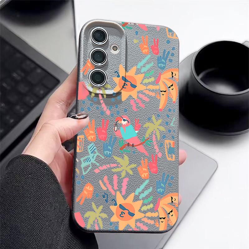 Colorful Cartoon Pattern Case For Samsung Galaxy A57 A37 A17 A56 A36 A26 A16 A55 A35 A15 A54 A34 A14 5G Leather Texture Silicone Cover Samsung A16 сірий
Colorful Cartoon Pattern Case For Samsung Galaxy A57 A37 A17 A56 A36 A26 A16 A55 A35 A15 A54 A34 A14 5G Leather Texture Silicone Cover Samsung A16 сірий