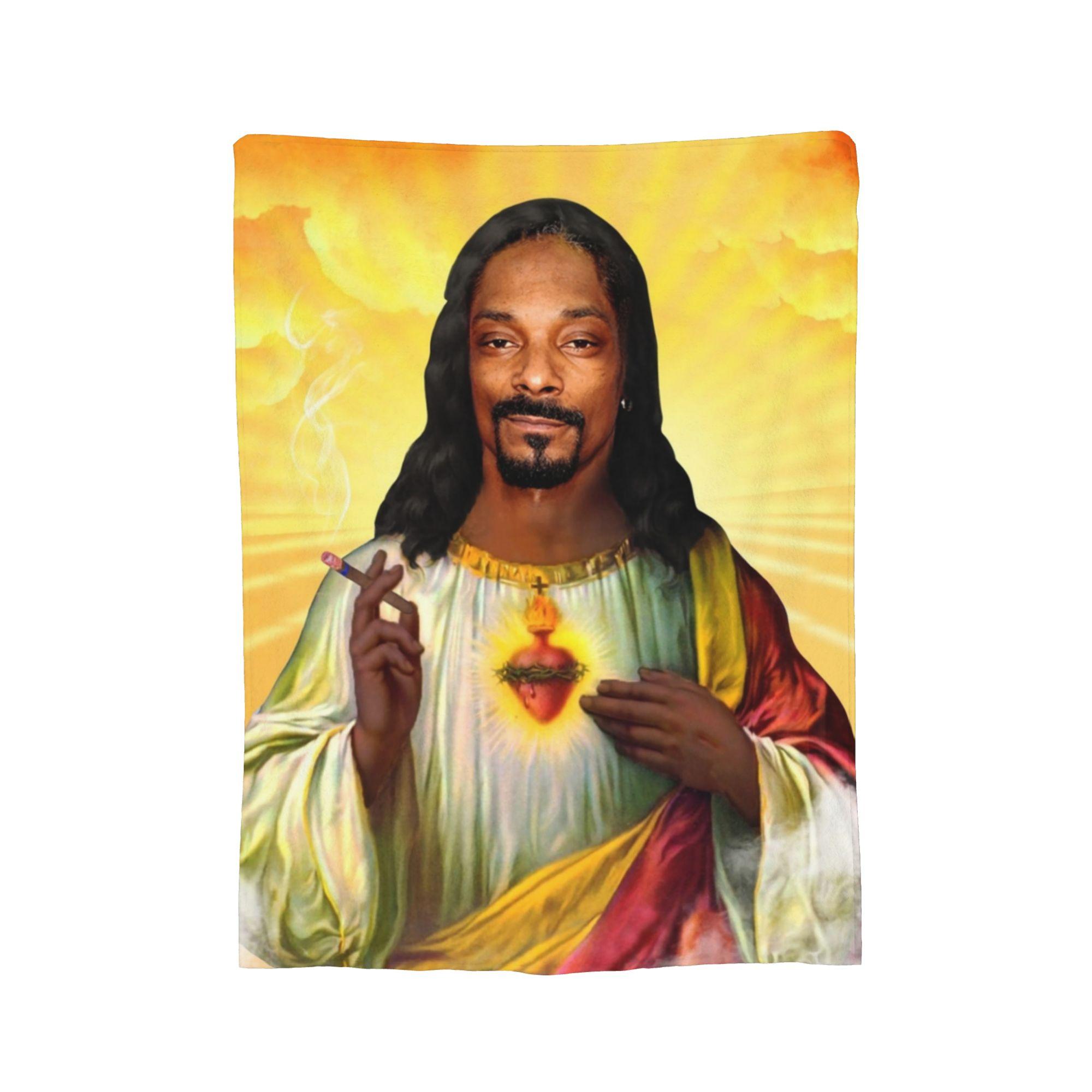 Saint Jesus Snoop Dogg Blankets Flannel Autumn/Winter Lightweight Thin Throw Blankets for Home Office Plush Thin Quilt 75x90cm
Saint Jesus Snoop Dogg Blankets Flannel Autumn/Winter Lightweight Thin Throw Blankets for Home Office Plush Thin Quilt 75x90cm