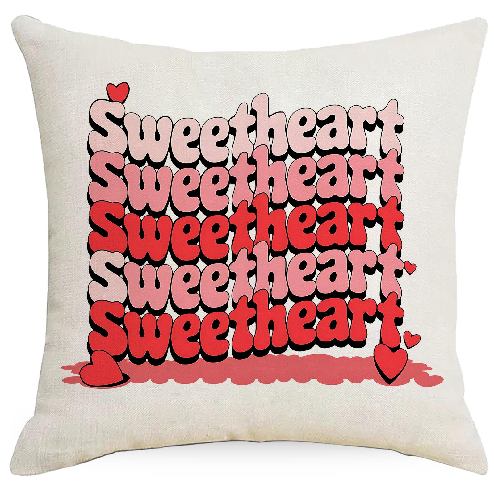 Red Love Letters Valentine S Day Pillow Cover Linen Home Sofa Cushion Pillow Cover Premium Durable Quality Useful 45 * 45Cm
Red Love Letters Valentine S Day Pillow Cover Linen Home Sofa Cushion Pillow Cover Premium Durable Quality Useful 45 * 45Cm