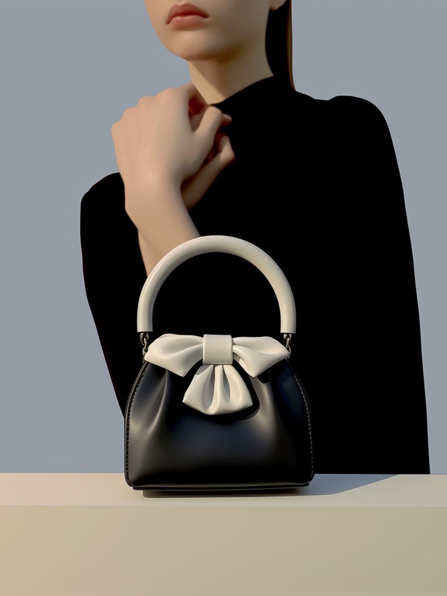 2026 Elegant Black And White Striped Bow Handbag Fashi Commuter Tote Women s Multi-functial Shoulder Cross-body Bag чёрный
2026 Elegant Black And White Striped Bow Handbag Fashi Commuter Tote Women s Multi-functial Shoulder Cross-body Bag чёрный
