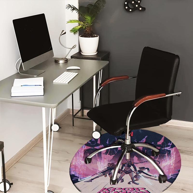 1pc Kpop Demon Hunters Round carpet, Made of Polyester,Perfect for Decorating Office Chairs, Living Rooms 80cm
1pc Kpop Demon Hunters Round carpet, Made of Polyester,Perfect for Decorating Office Chairs, Living Rooms 80cm