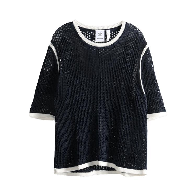 adidas x Wales Bonner Knit Tee White/Green/Blue Bird/Night Indigo Men Tops KA7052 L
adidas x Wales Bonner Knit Tee White/Green/Blue Bird/Night Indigo Men Tops KA7052 L