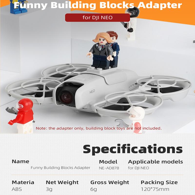 Строительные блоки, аксессуары, совместимые с DJI NEO Drone Extension Parts Fun Assembled Building Brick Toys
Строительные блоки, аксессуары, совместимые с DJI NEO Drone Extension Parts Fun Assembled Building Brick Toys