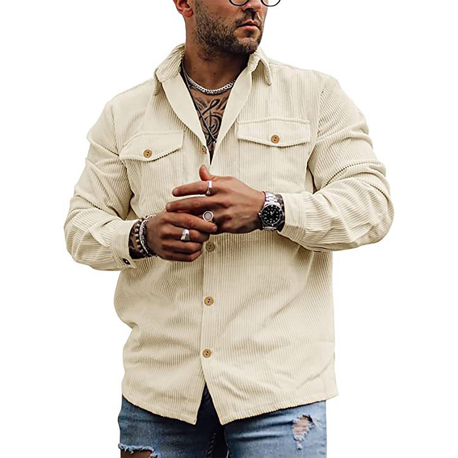 Men s Spring And Three-dimensional Patch Pocket Jacket Button Print Jacket Men XXL бежевий
Men s Spring And Three-dimensional Patch Pocket Jacket Button Print Jacket Men XXL бежевий
