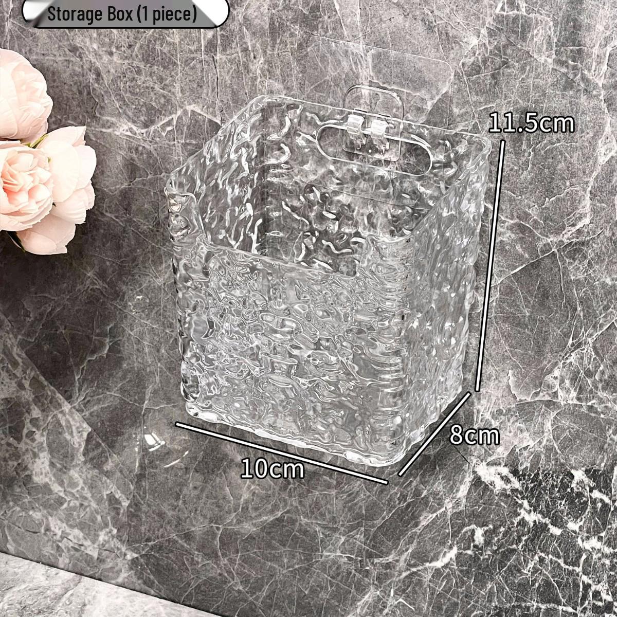 Настенный держатель для мочалки и зубных щеток - Безударный ящик для хранения
Настенный держатель для мочалки и зубных щеток - Безударный ящик для хранения