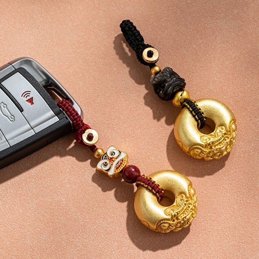 Brass Pixiu Car Key Chain Wealth Bag Ornaments Creative Peace Buckle Accessories Style 1
Brass Pixiu Car Key Chain Wealth Bag Ornaments Creative Peace Buckle Accessories Style 1