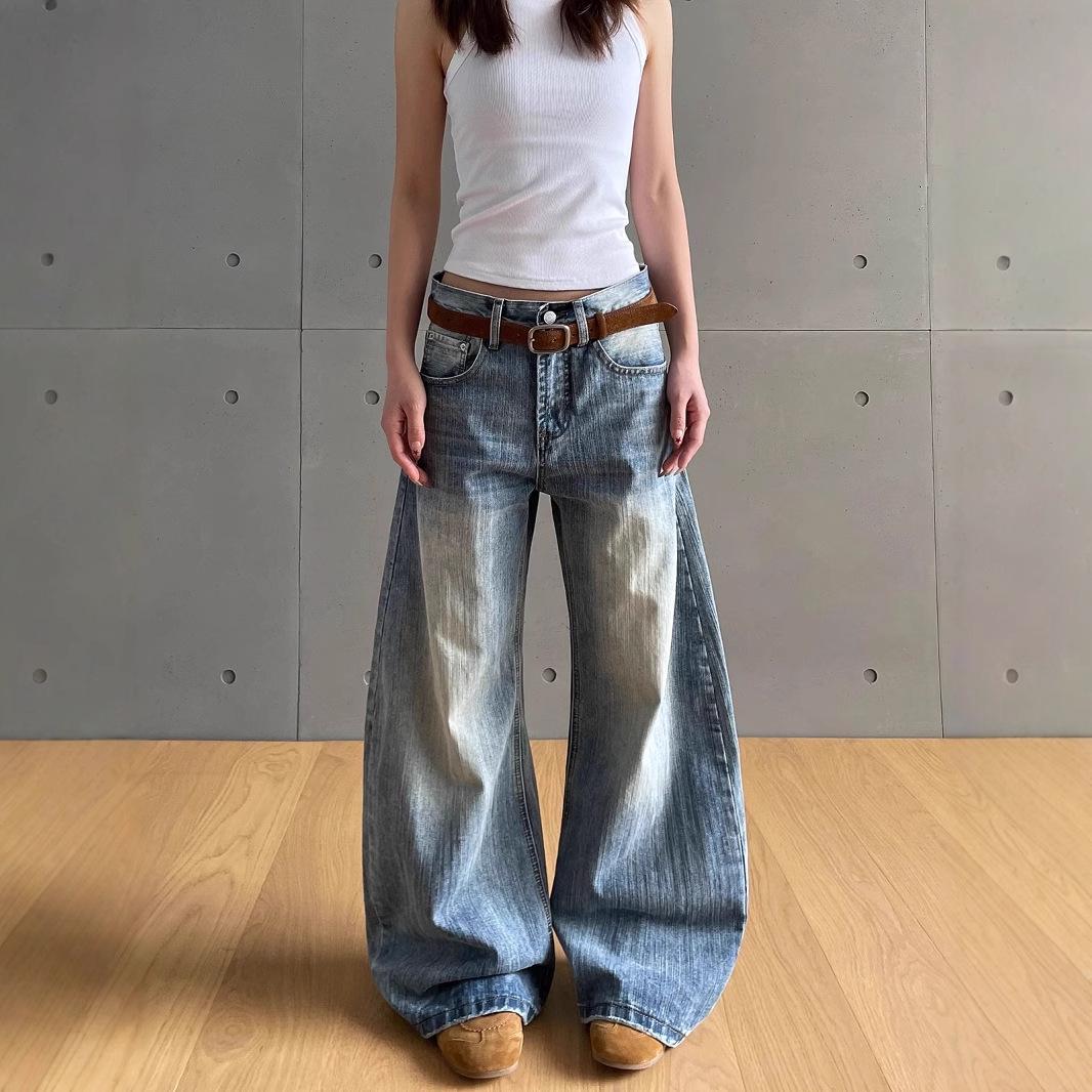 Women s American Retro Bamboo Washed Curved Leg Jeans - High-End Cleanfit for Spring and Autumn XXXL синій
Women s American Retro Bamboo Washed Curved Leg Jeans - High-End Cleanfit for Spring and Autumn XXXL синій