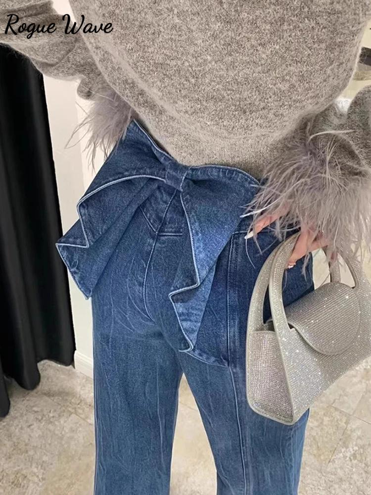 RogueWave Korean Chic Spring Retro Personality Back Waist Three-dimensional Bow Design Sense High Waist Versatile Denim Pants for Women S
RogueWave Korean Chic Spring Retro Personality Back Waist Three-dimensional Bow Design Sense High Waist Versatile Denim Pants for Women S
