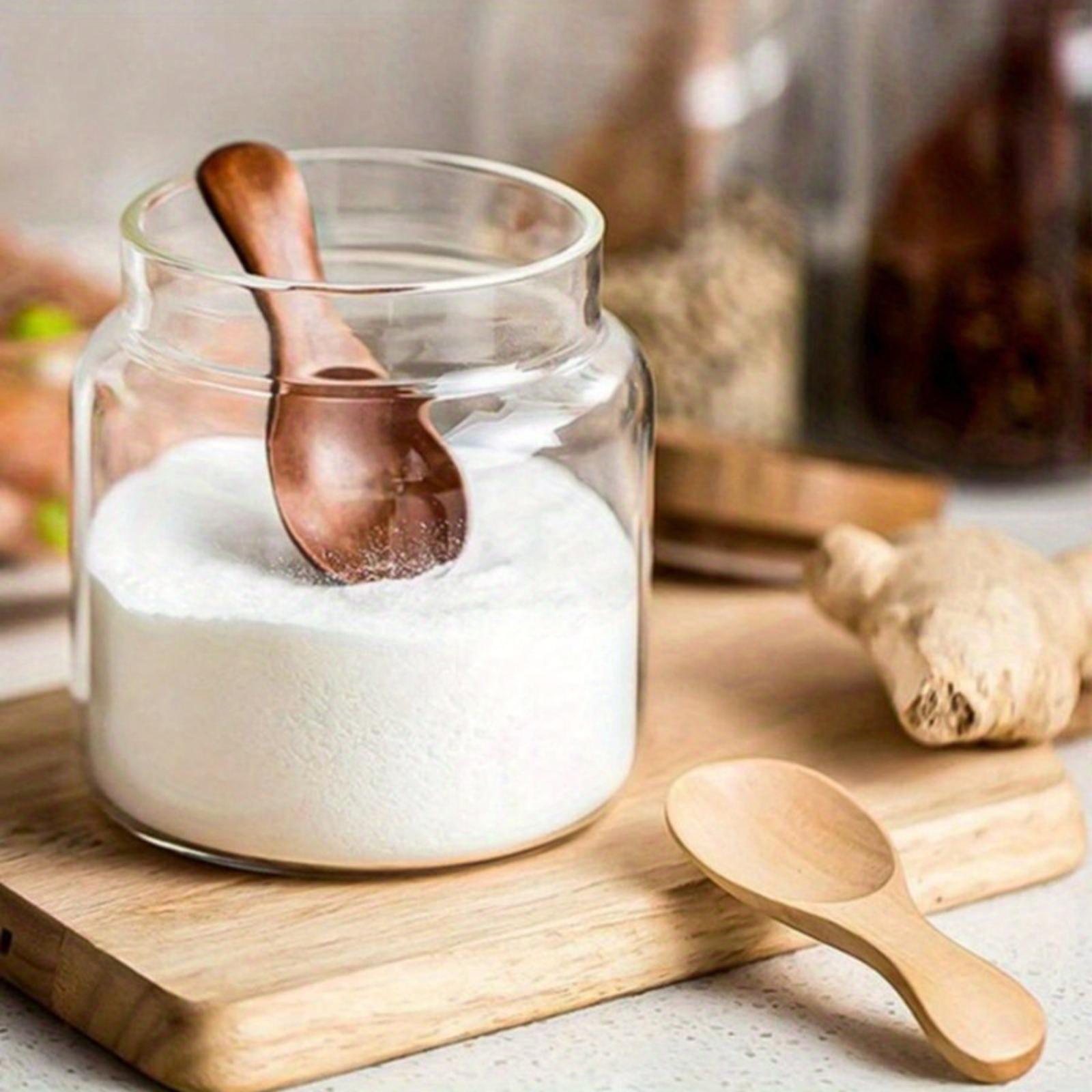 1/4pcs Mini Wooden Spoons Small Spice Condiment Spoon Sugar Tea Coffee Scoop Short Handle Wood Spoon Jam Mustard Ice Cream Wood Spoons Kitchen Gadgets 1pc*Brown
1/4pcs Mini Wooden Spoons Small Spice Condiment Spoon Sugar Tea Coffee Scoop Short Handle Wood Spoon Jam Mustard Ice Cream Wood Spoons Kitchen Gadgets 1pc*Brown