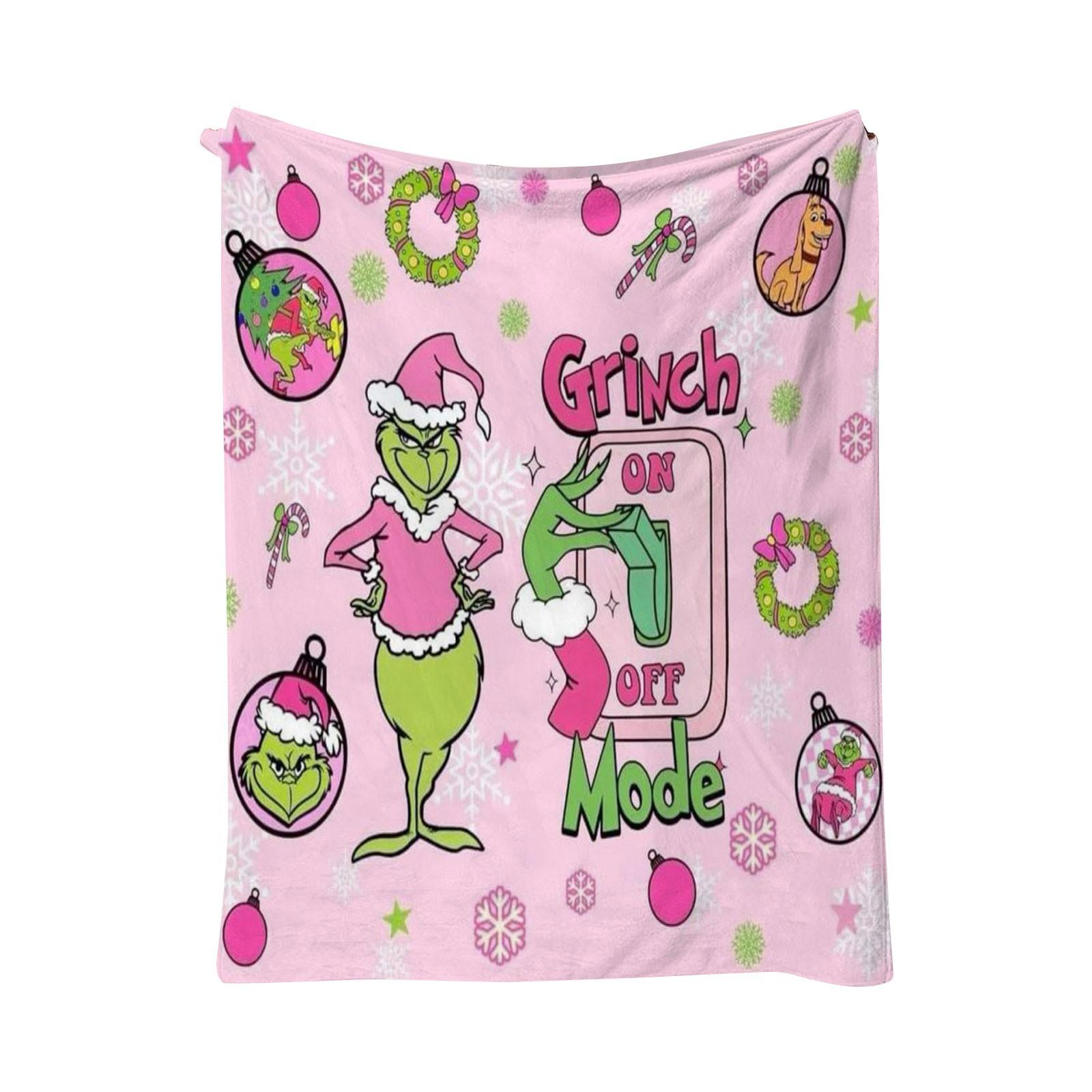 Рождественское зеленое одеяло, фланелевое покрывало, одеяло с рисунком из мультфильма One Size
Рождественское зеленое одеяло, фланелевое покрывало, одеяло с рисунком из мультфильма One Size