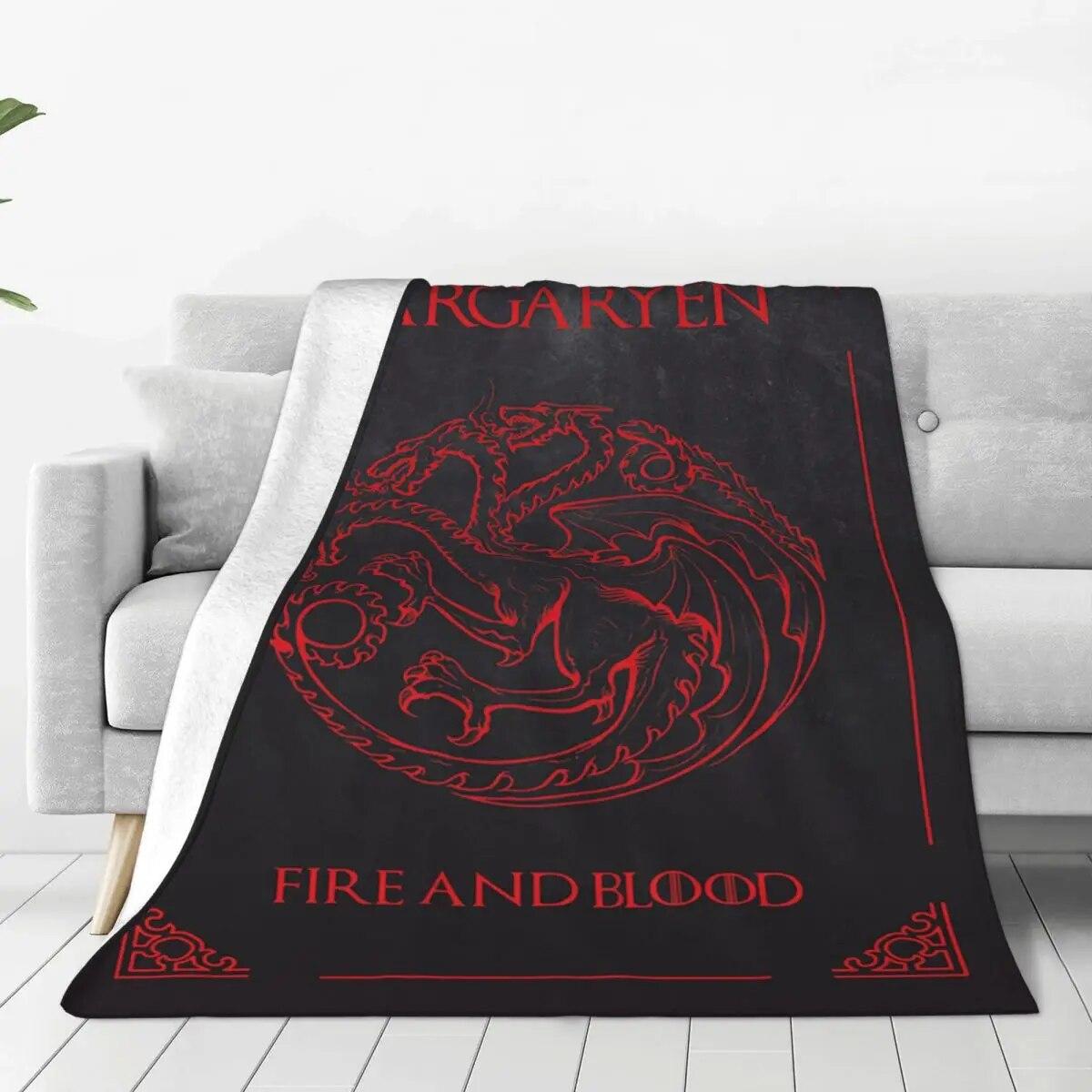 Одеяло с логотипом House Of The Dragon, флисовое летнее одеяло с элементами телесериала, многофункциональные теплые пледы для кровати, покрывала для спальни
Одеяло с логотипом House Of The Dragon, флисовое летнее одеяло с элементами телесериала, многофункциональные теплые пледы для кровати, покрывала для спальни