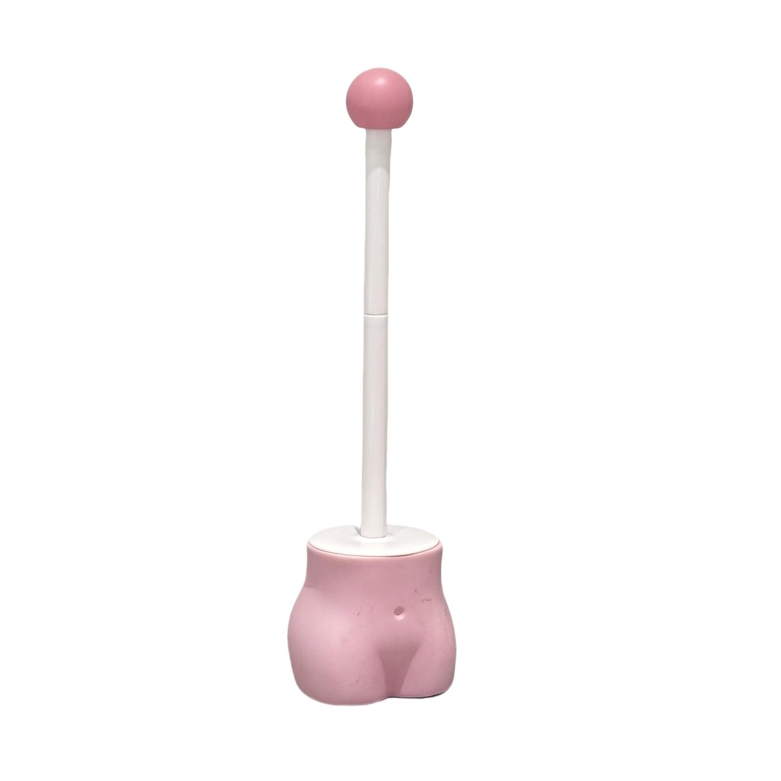 Creative Buttocks Shaped Toilet Brush with Holder Bathroom Cleaning Tool for Home Decorative Bathroom Accessories Durable Handle and Sturdy Base one size розовый
Creative Buttocks Shaped Toilet Brush with Holder Bathroom Cleaning Tool for Home Decorative Bathroom Accessories Durable Handle and Sturdy Base one size розовый