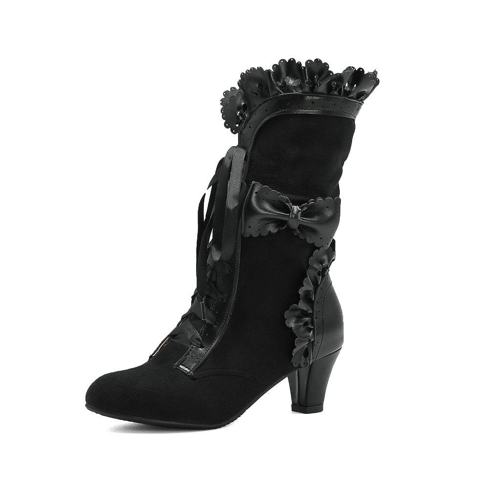 Осенне-зимние винтажные женские викторианские сапоги на шнуровке с высоким каблуком, ботильоны с оборками, обувь для косплея принцессы Лолиты для вечеринки 39
Осенне-зимние винтажные женские викторианские сапоги на шнуровке с высоким каблуком, ботильоны с оборками, обувь для косплея принцессы Лолиты для вечеринки 39