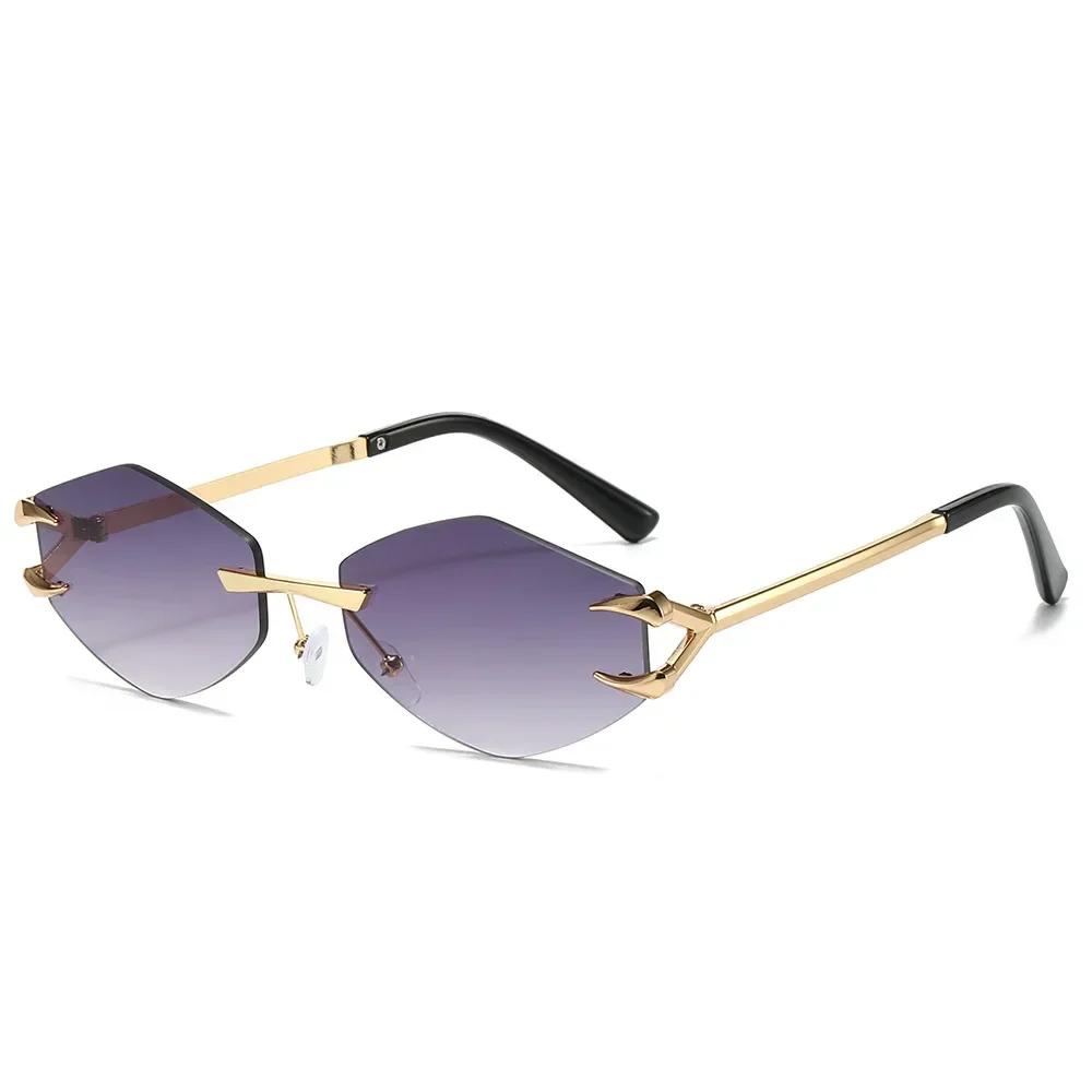 Neutral Fashion Rimless Square Sunglasses Retro New Outdoor Uv400 Sunglasses High Quality Small Frame Popular Metal Glasses
Neutral Fashion Rimless Square Sunglasses Retro New Outdoor Uv400 Sunglasses High Quality Small Frame Popular Metal Glasses