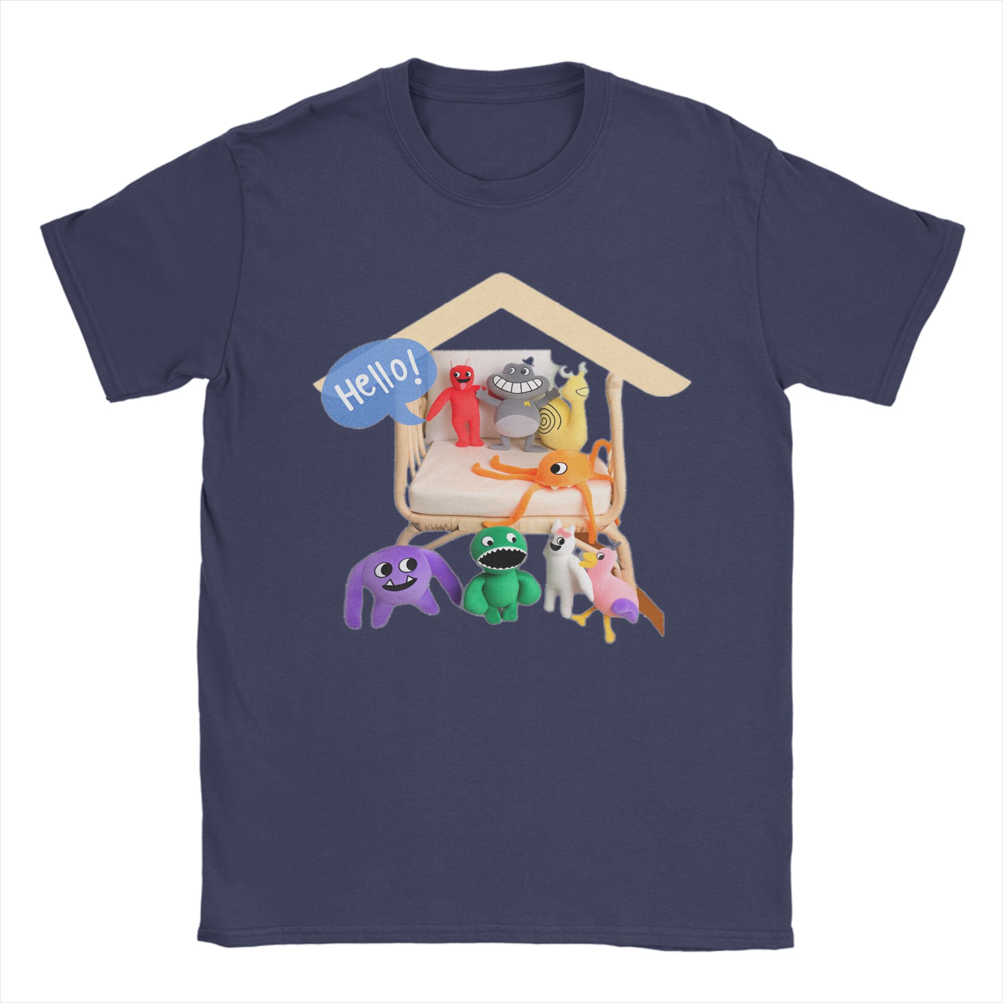 Unisexs Garten of Banban Friends Characters T Shirt 100 Cotton Clothing Novelty Short Sleeve Crew Neck Tees Big Size TShirt 4XL
Unisexs Garten of Banban Friends Characters T Shirt 100 Cotton Clothing Novelty Short Sleeve Crew Neck Tees Big Size TShirt 4XL