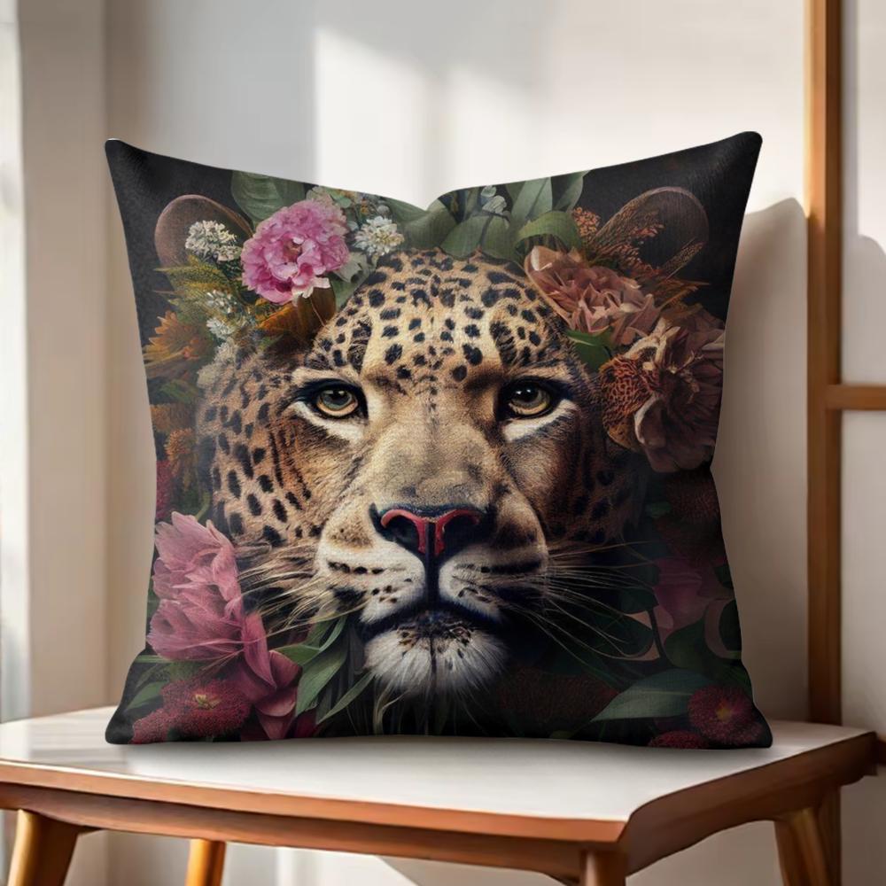 Leopard Wreath Art Cushion Cover Natural Linen Organic Fabric DoubleSided Printing Couch Pillow Covers Home Decor Gift 30x30cm
Leopard Wreath Art Cushion Cover Natural Linen Organic Fabric DoubleSided Printing Couch Pillow Covers Home Decor Gift 30x30cm