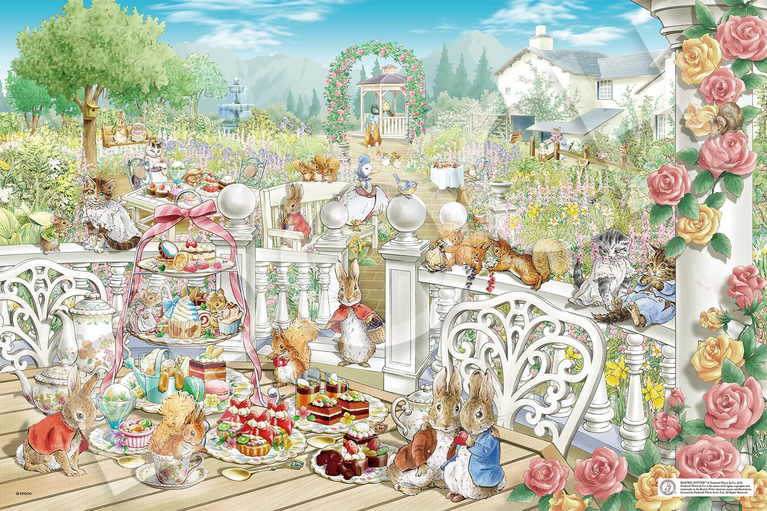 EPOCH 1000 Piece Jigsaw Puzzle Peter Afternoon Tea x with score ticket included Rabbit™ (50 75cm) 13-401s glue, spatula,
EPOCH 1000 Piece Jigsaw Puzzle Peter Afternoon Tea x with score ticket included Rabbit™ (50 75cm) 13-401s glue, spatula,
