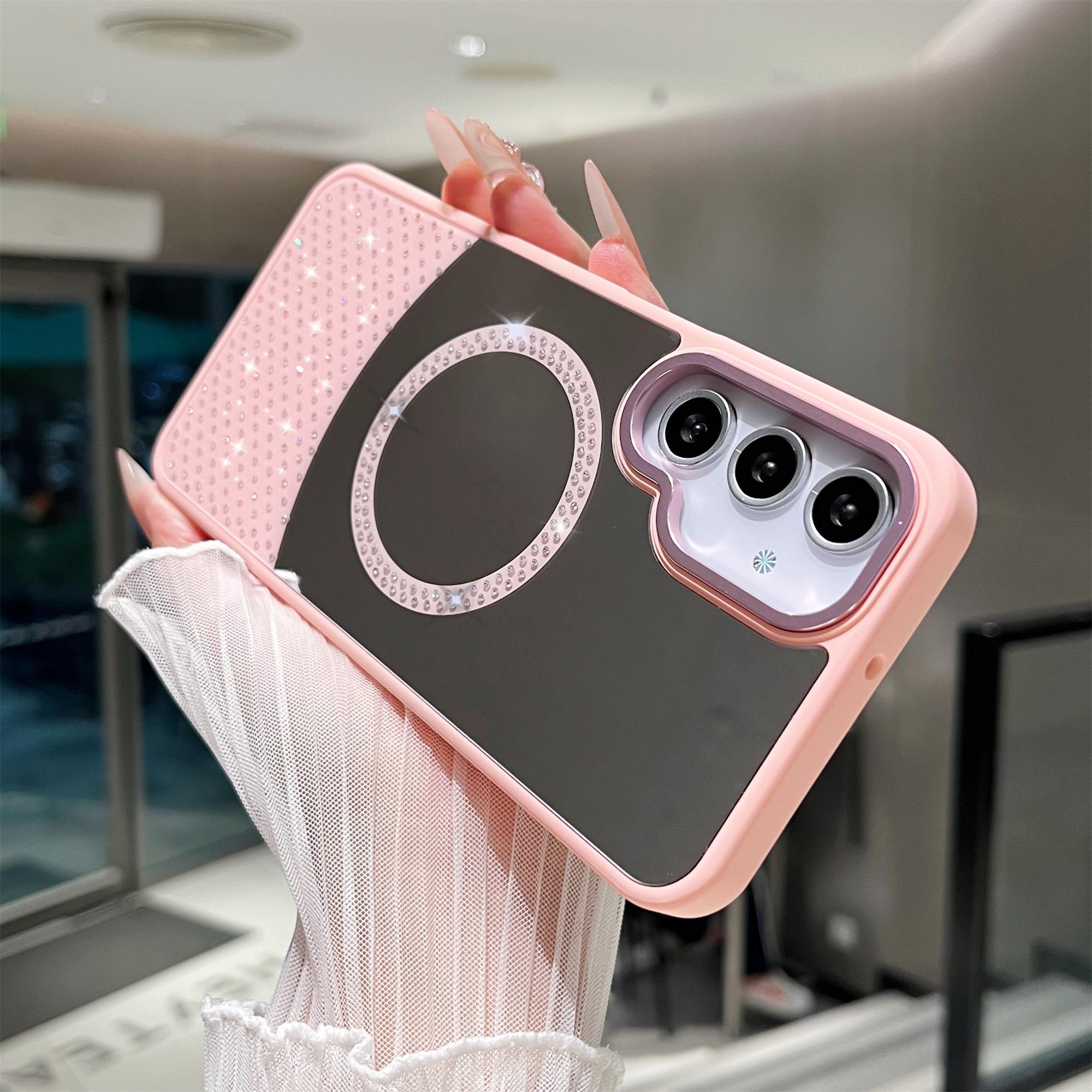 For Samsung Galaxy A16 5G/4G Magnetic Case Mirror Surface TPU+PC Shockproof Phone Cover Purple
For Samsung Galaxy A16 5G/4G Magnetic Case Mirror Surface TPU+PC Shockproof Phone Cover Purple