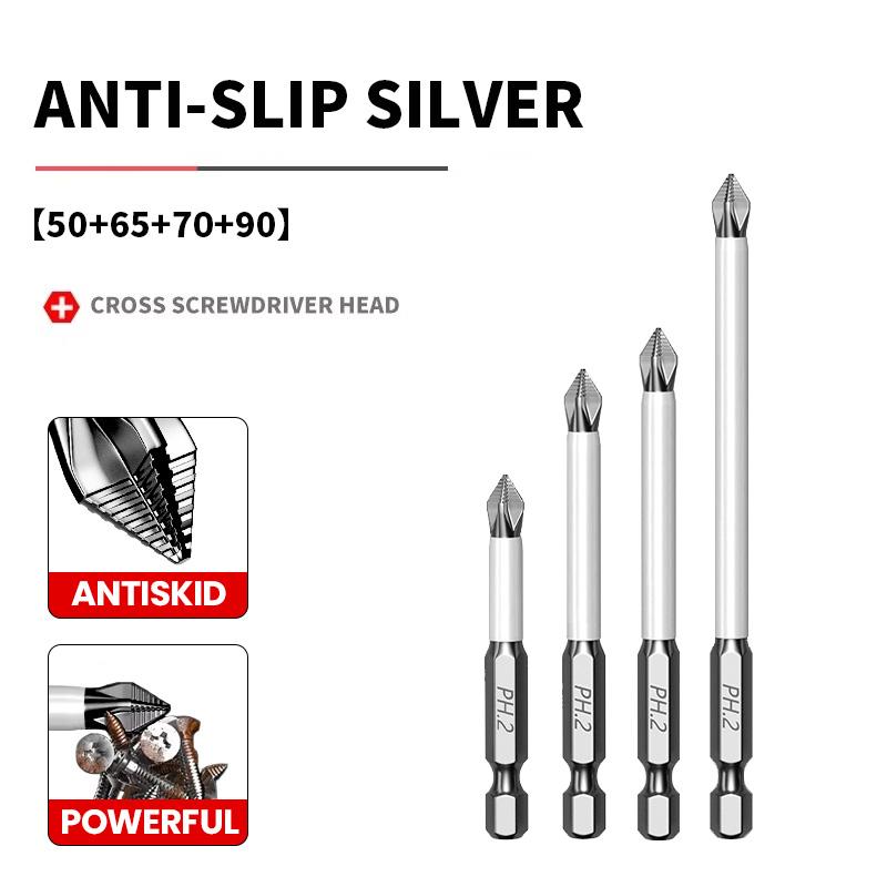 Крестовая головка отвертки, Сильная магнитная противоскользящая вольфрамовая сталь, Высокая твердость, Инструмент для электрической отвертки, Головка отвертки, Хан
Крестовая головка отвертки, Сильная магнитная противоскользящая вольфрамовая сталь, Высокая твердость, Инструмент для электрической отвертки, Головка отвертки, Хан