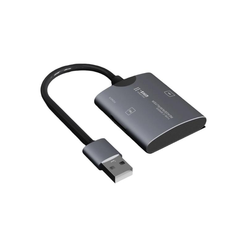 Fast Speed 480Mbps USB Type C Card Reader for TF and XD Cards Portable Aluminum Housing Plugs and Play Design
Fast Speed 480Mbps USB Type C Card Reader for TF and XD Cards Portable Aluminum Housing Plugs and Play Design