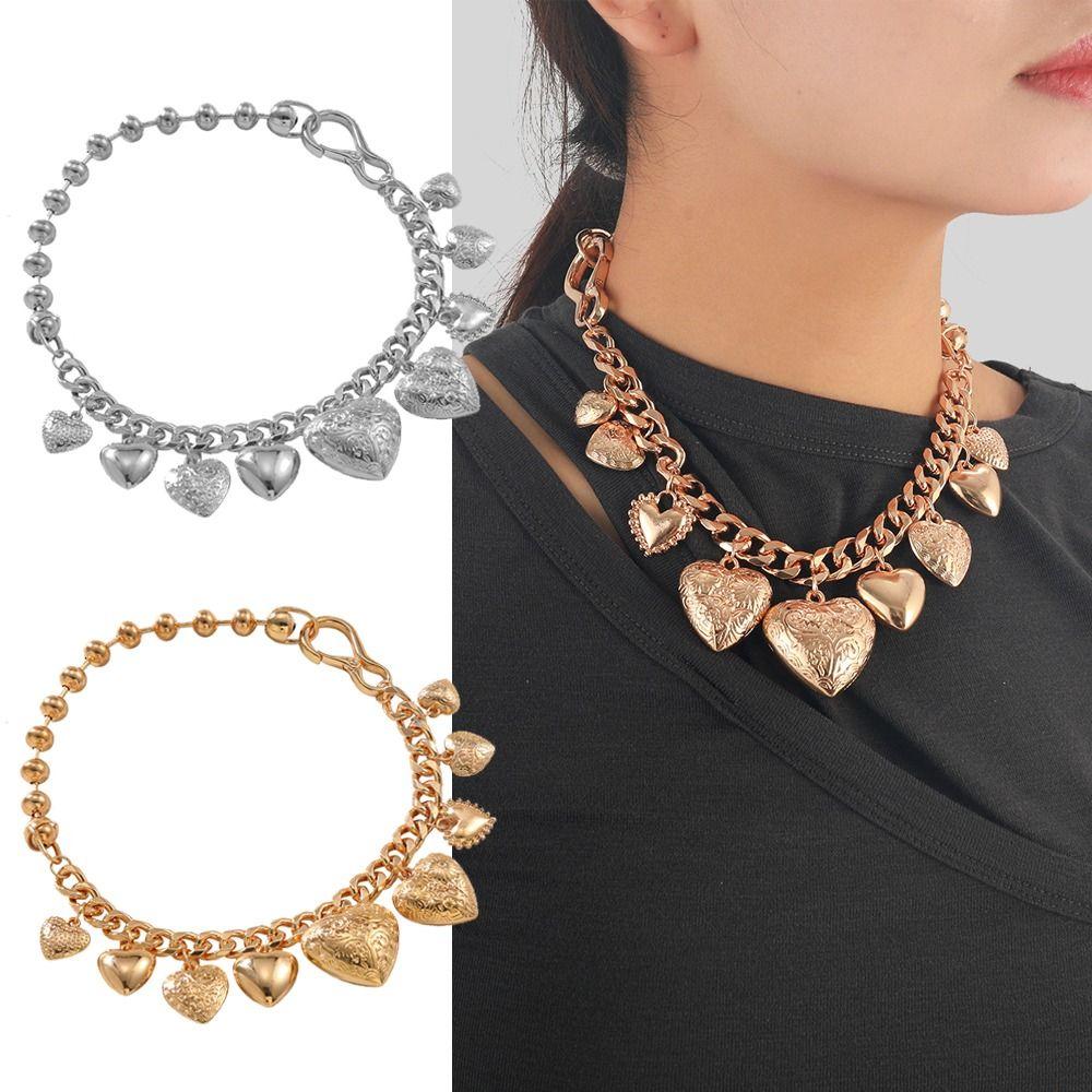 Chunky Link Chain Alloy Fashion Jewelry Necklace Retro Gold Color Choker for Women золотий
Chunky Link Chain Alloy Fashion Jewelry Necklace Retro Gold Color Choker for Women золотий