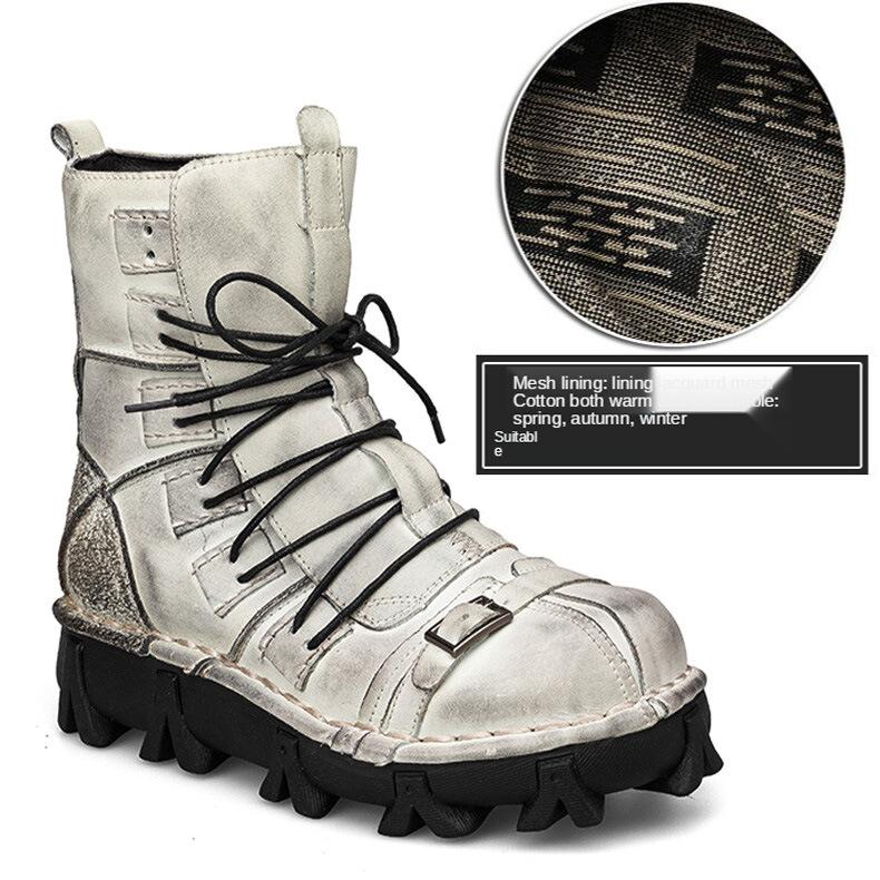 Men Winter Genuine Leather Ankle Boots Skull Punk Design Desert Tactical Military Combat Motorcycle Boots Anti Slip Warm Outdoor Hiking Boots 50 сірий
Men Winter Genuine Leather Ankle Boots Skull Punk Design Desert Tactical Military Combat Motorcycle Boots Anti Slip Warm Outdoor Hiking Boots 50 сірий