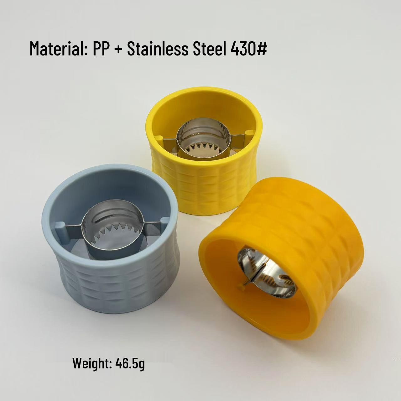 Custom Corn Tool Set with Stainless Steel Grater, Stripper, and Pusher - Featuring Wooden, Tube, and Plastic Handles.
Custom Corn Tool Set with Stainless Steel Grater, Stripper, and Pusher - Featuring Wooden, Tube, and Plastic Handles.