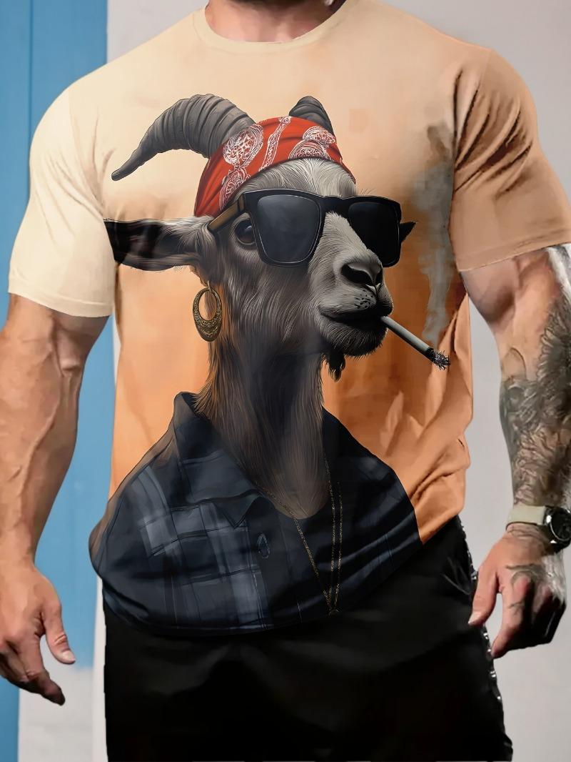 Men s Fashion Glasses Goat T-Shirt S
Men s Fashion Glasses Goat T-Shirt S