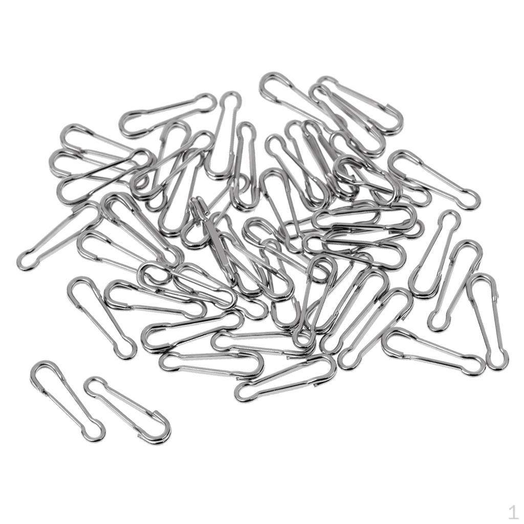 50Pcs Silver Carp Fishing Quick Change Swivels Clips Snaps High Speed Lure Links Tackle 3#
50Pcs Silver Carp Fishing Quick Change Swivels Clips Snaps High Speed Lure Links Tackle 3#